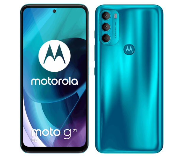Motorola moto g71 5G 6/128GB Neptune Green - 738068 - zdjęcie